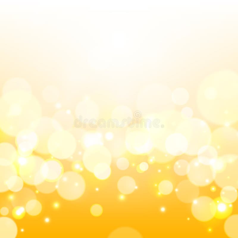Fondo de oro de las luces Fondo amarillo del vector del brillo stock de ilustración Fondo de oro de las luces Fondo amarillo del vector del brillo stock de ilustración