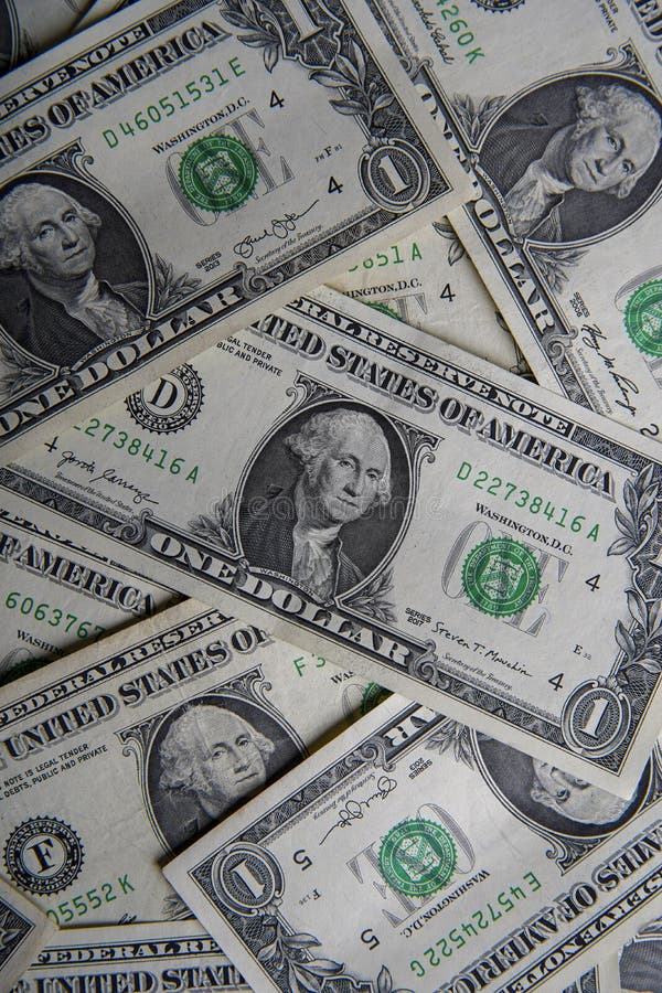 Fondo De Pantalla De Billetes De Un Dólar Americano. Cierre De Dinero.  Concepto De Riqueza Libre Comercio. Foto de archivo - Imagen de billetes,  america: 211124572