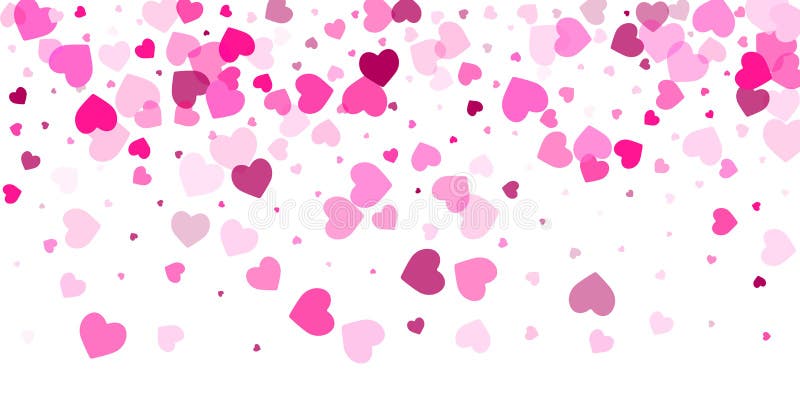 Fondo De Pantalla De Formas De Corazón Rosa. Símbolos De Amistad  Ilustración del Vector - Ilustración de aislado, hermoso: 213968288