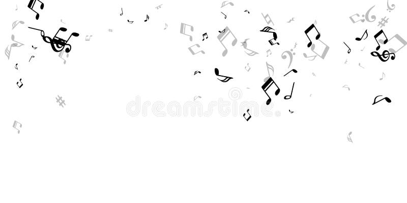 Fondo De Pantalla De Iconos De Notas Musicales. Melodía Ilustración del  Vector - Ilustración de clavo, muestra: 221492936