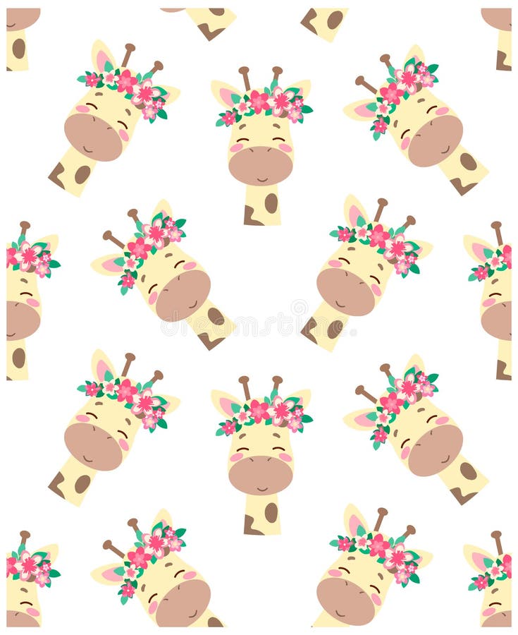 Fondo De Pantalla Transparente Para Bebés. Patrón Con Jirafas En Coronas Florales Aisladas En Fondo Blanco. Adorable Ilustración del Vector - Ilustración de lindo, poco: 183576295 Fondo De Pantalla Transparente Para Bebés. Patrón Con Jirafas En Coronas Florales Aisladas En Fondo Blanco. Adorable Ilustración del Vector - Ilustración de lindo, poco: 183576295