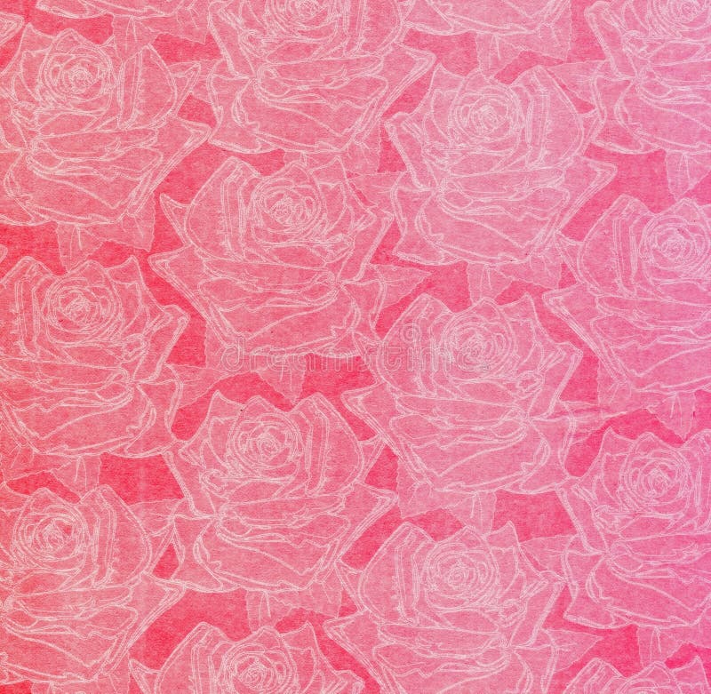 Fondo de papel abstracto hermoso de las rosas libre illustration Fondo de papel abstracto hermoso de las rosas libre illustration