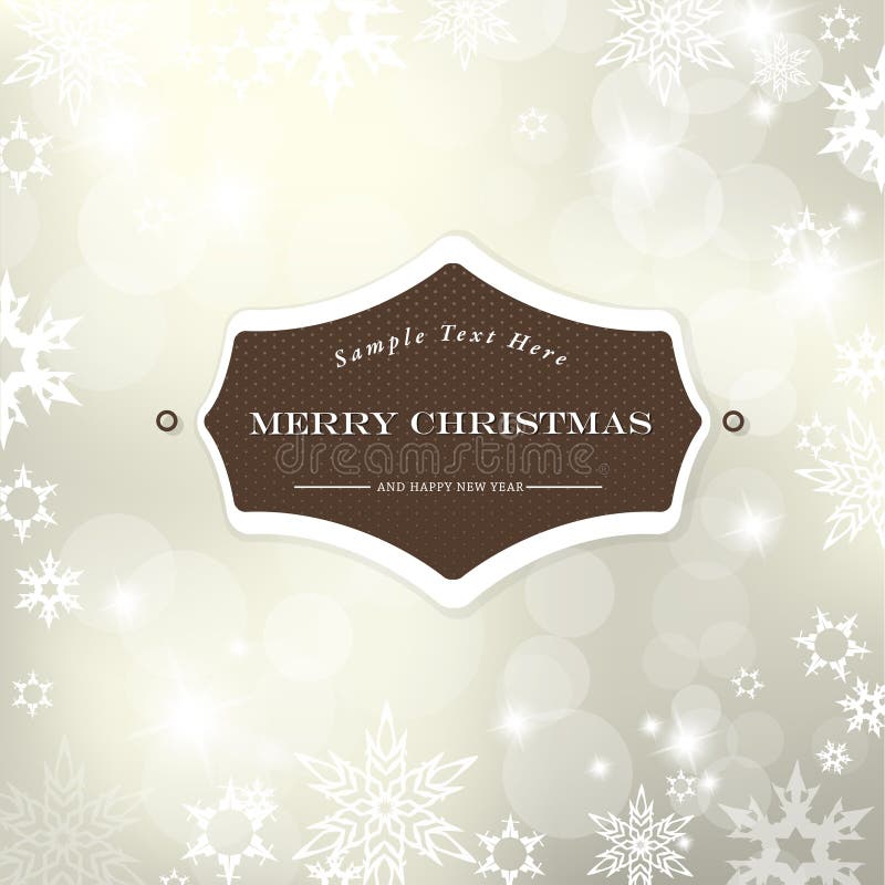 Fondo de plata de la Navidad stock de ilustración