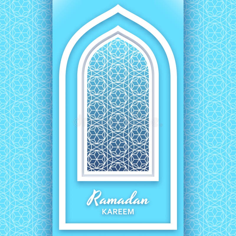 Fondo de Ramadan Kareem Ventana árabe islámica Tarjeta de felicitación Ilustración del vector libre illustration Fondo de Ramadan Kareem Ventana árabe islámica Tarjeta de felicitación Ilustración del vector libre illustration