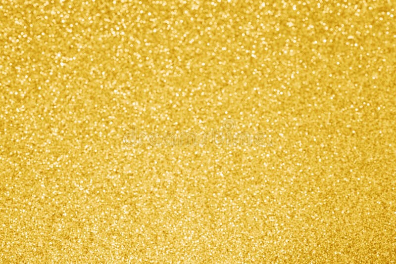 Fondo de textura de brillo dorado Luces brillantes doradas amarillas Enfoque selectivo