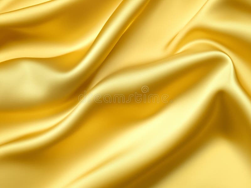 Fondo de textura de tela satinada dorada libre illustration