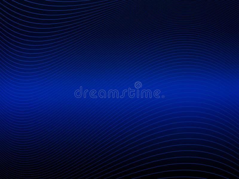 Fondo decorativo abstracto azul con lÃnea ondulada ilustración del vector Fondo decorativo abstracto azul con lÃnea ondulada ilustración del vector