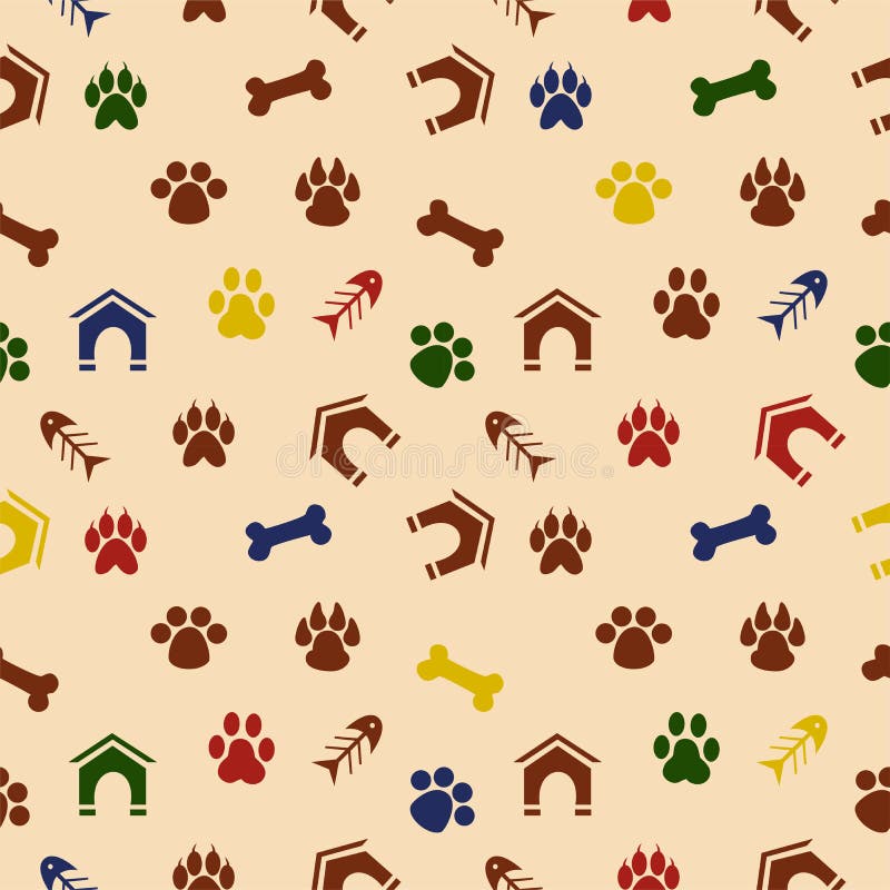 Fondo del animal doméstico ilustración del vector. Ilustración de veterinario - 54137572 Fondo del animal doméstico ilustración del vector. Ilustración de veterinario - 54137572