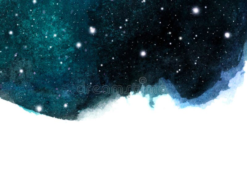 Fondo del cielo nocturno con las estrellas disposición cósmica con el espacio para el texto ilustración del vector Fondo del cielo nocturno con las estrellas disposición cósmica con el espacio para el texto ilustración del vector