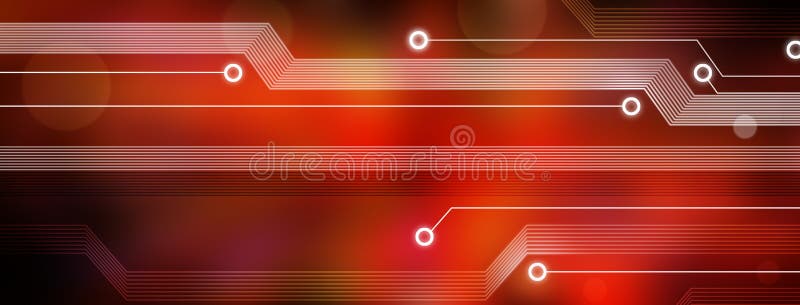 Fondo del circuito de la informática fotografía de archivo