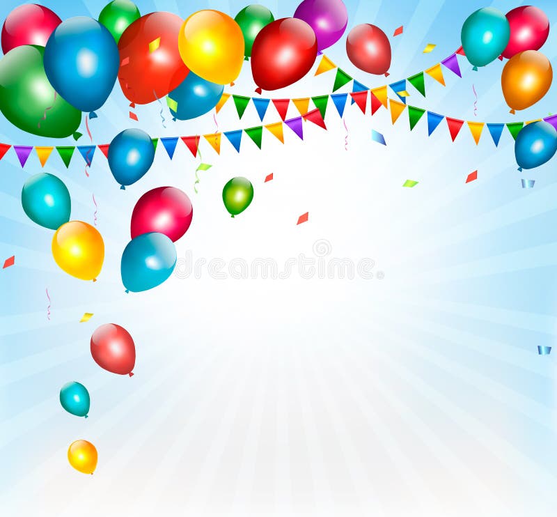 Fondo Del Día De Fiesta Con Los Globos Y La Bandera Coloridos Ilustración del Vector - Ilustración de regalo, color: 37586303 Fondo Del Día De Fiesta Con Los Globos Y La Bandera Coloridos Ilustración del Vector - Ilustración de regalo, color: 37586303