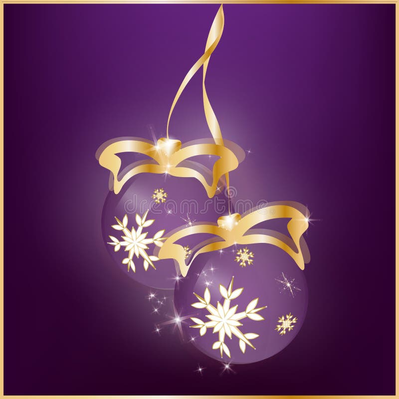 Fondo del extracto del ` s del Año Nuevo con las bolas de la Navidad ilustración del vector Fondo del extracto del ` s del Año Nuevo con las bolas de la Navidad ilustración del vector