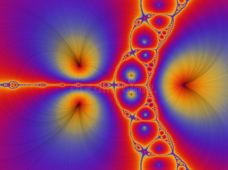 Fondo del fractal - wormholes ilustración del vector Fondo del fractal - wormholes ilustración del vector