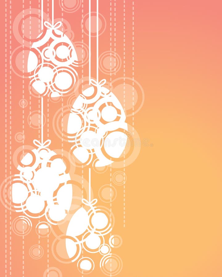 Fondo del huevo de Pascua stock de ilustración Fondo del huevo de Pascua stock de ilustración