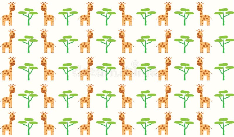 Fondo del modello della giraffa illustrazione vettoriale Fondo del modello della giraffa illustrazione vettoriale