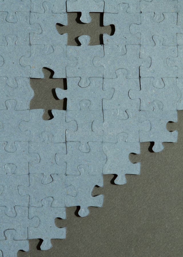 Fondo del puzzle con due posti vuoti immagini stock Fondo del puzzle con due posti vuoti immagini stock