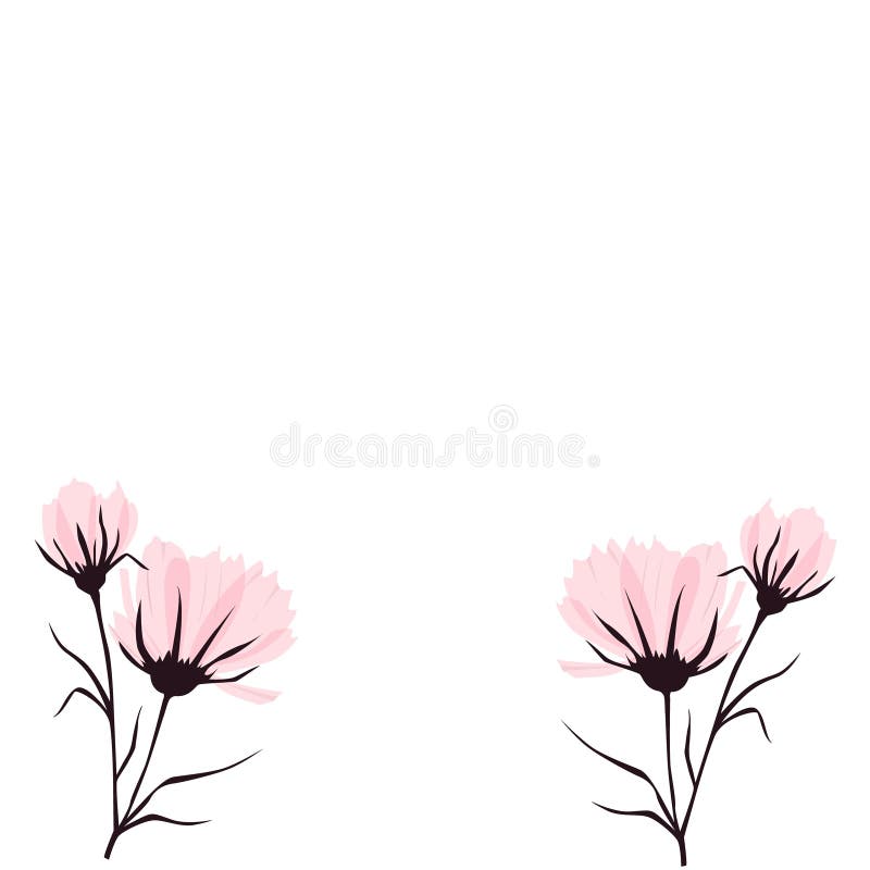 Fondo del vector con la flor en colores pastel libre illustration Fondo del vector con la flor en colores pastel libre illustration