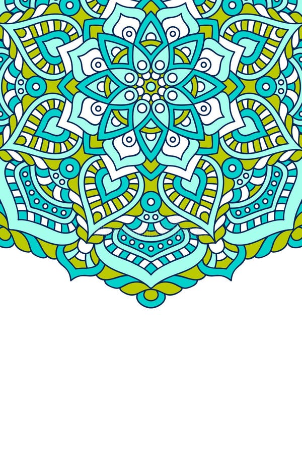 Fondo del vector de la mandala libre illustration Fondo del vector de la mandala libre illustration
