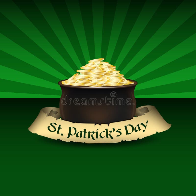 Fondo del vector para el día del ` s de St Patrick libre illustration Fondo del vector para el día del ` s de St Patrick libre illustration