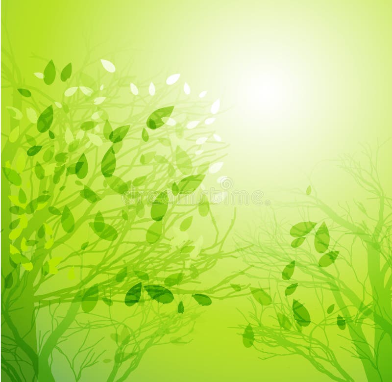 Fondo abstracto del árbol de la primavera libre illustration Fondo abstracto del árbol de la primavera libre illustration