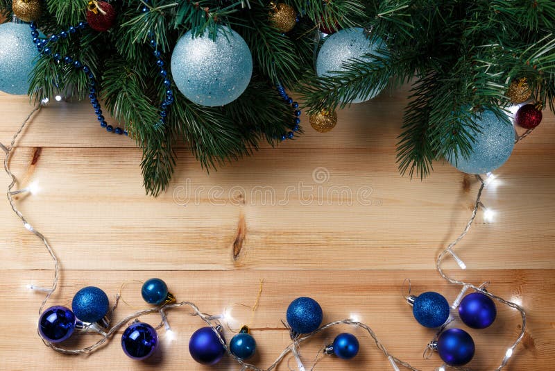 Fondo della decorazione del nuovo anno o di Natale fotografie stock Fondo della decorazione del nuovo anno o di Natale fotografie stock