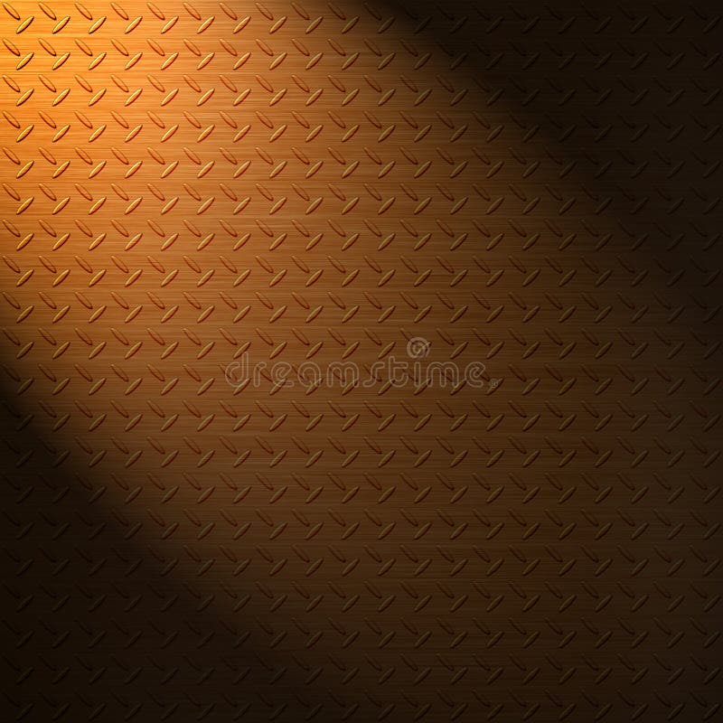 Fondo della superficie del piatto di rame del diamante royalty illustrazione gratis Fondo della superficie del piatto di rame del diamante royalty illustrazione gratis
