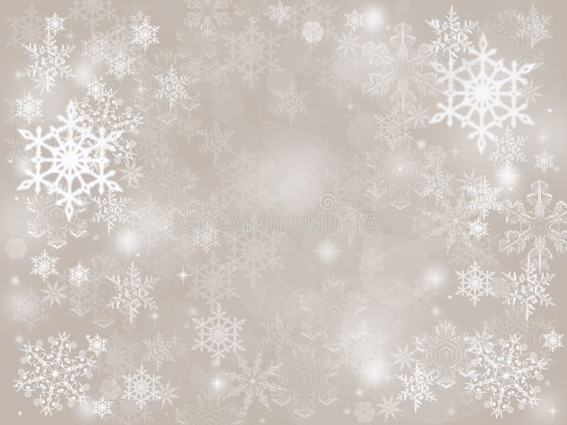Fondo di caduta di festa di natale di inverno della neve astratta d'argento del bokeh Fondo di caduta di festa di natale di inverno della neve astratta d'argento del bokeh