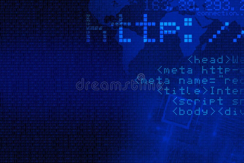 Fondo di concetto del Internet illustrazione di stock Fondo di concetto del Internet illustrazione di stock
