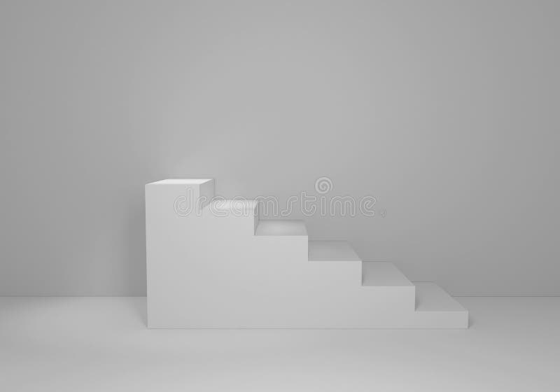 Fondo di concetto delle scale illustrazione vettoriale