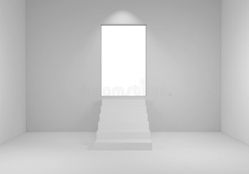 Fondo di concetto delle scale illustrazione vettoriale