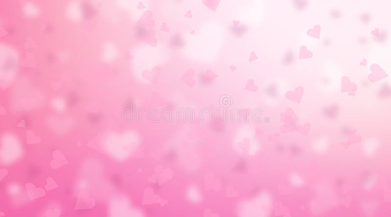 Valentine`s Day background. Abstract pink hearts holiday backdrop. Valentine`s Day background. Abstract pink hearts holiday backdrop