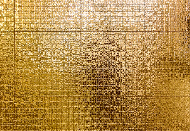 Fondo di lusso delle tessere dell'oro per il tex di toilette o del bagno fotografie stock libere da diritti Fondo di lusso delle tessere dell'oro per il tex di toilette o del bagno fotografie stock libere da diritti