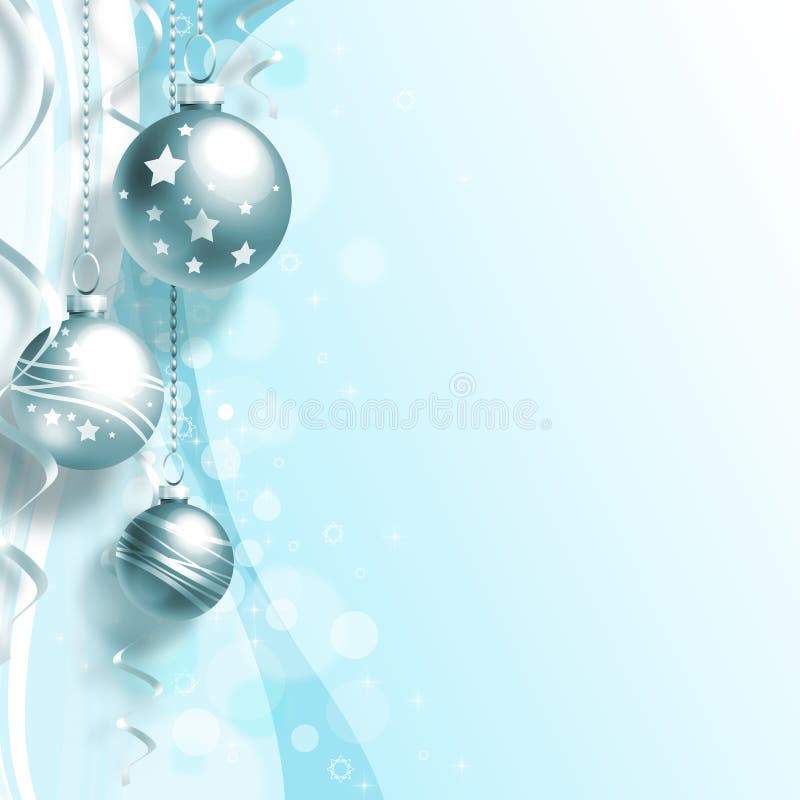 Fondo di Natale con le palle royalty illustrazione gratis Fondo di Natale con le palle royalty illustrazione gratis