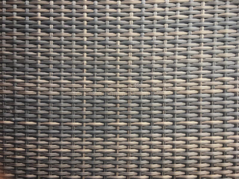 Fondo di struttura del tessuto del rattan di Brown fotografia stock