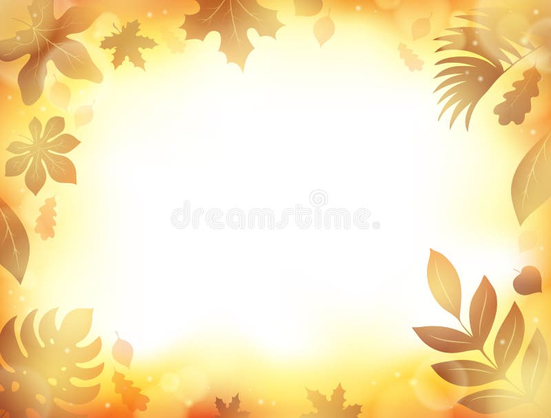 Fondo 9 di tema di autunno illustrazione di stock