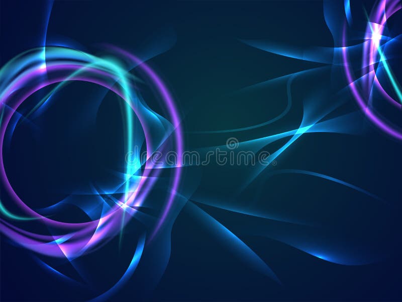 Fondo dinamico astratto con illuminazione illustrazione vettoriale Fondo dinamico astratto con illuminazione illustrazione vettoriale