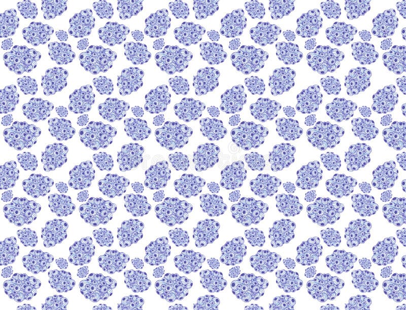 Fondo dipinto a mano dell'acquerello senza cuciture floreale dell'estratto Fiori e foglie blu isolati Illustrazione moderna botan illustrazione vettoriale Fondo dipinto a mano dell'acquerello senza cuciture floreale dell'estratto Fiori e foglie blu isolati Illustrazione moderna botan illustrazione vettoriale