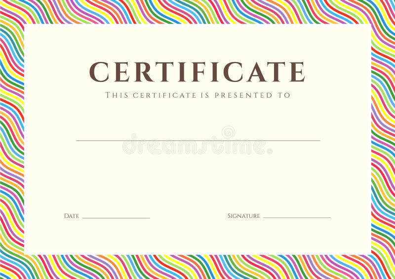 Fondo diploma/del certificato (modello) illustrazione vettoriale Fondo diploma/del certificato (modello) illustrazione vettoriale