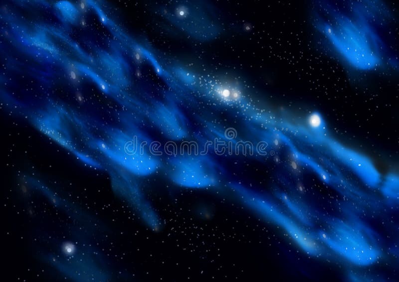 Fondo estrellado de la vía láctea del cielo nocturno stock de ilustración Fondo estrellado de la vía láctea del cielo nocturno stock de ilustración