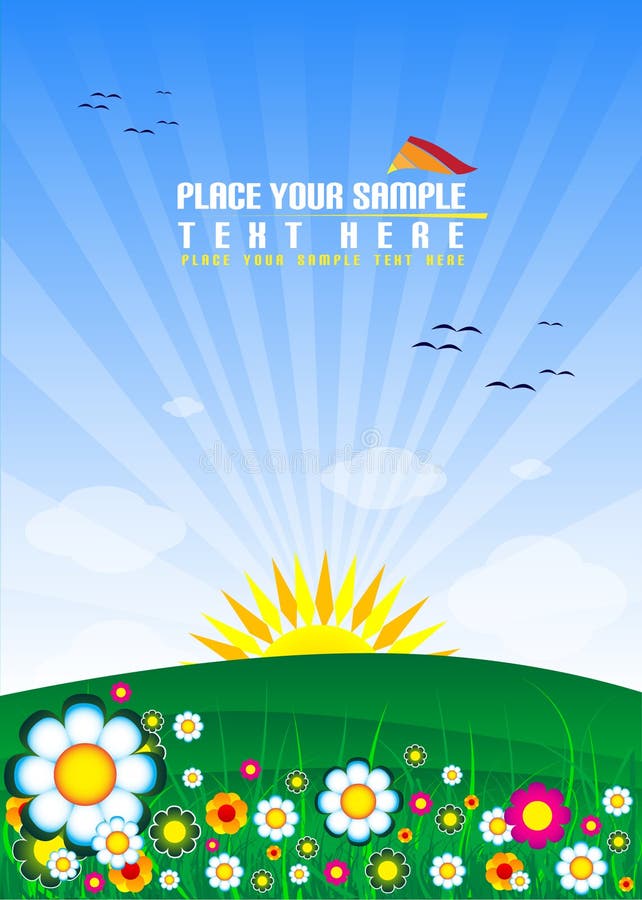 Fondo floral libre illustration Fondo floral libre illustration