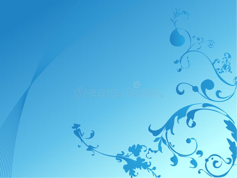 Fondo floral abstracto stock de ilustración Fondo floral abstracto stock de ilustración