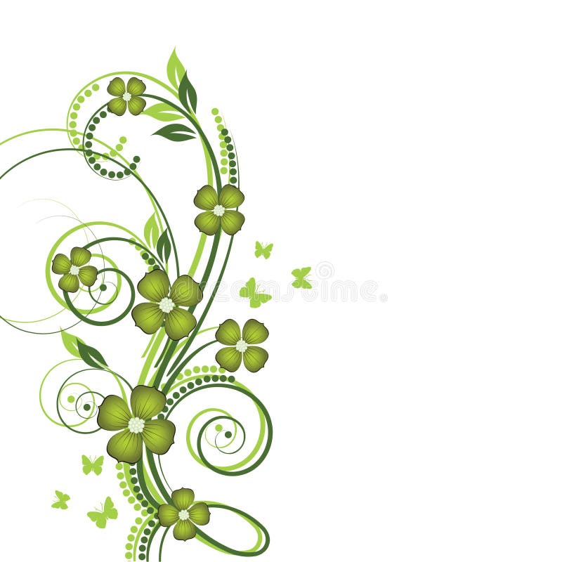 Fondo floral abstracto libre illustration Fondo floral abstracto libre illustration