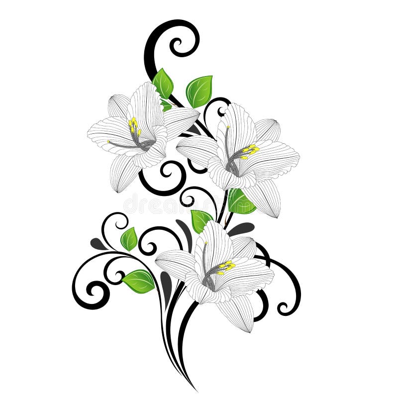 Fondo Floral Del Mano-dibujo Hermoso Con El Lirio De Las Hojas Y De Las Flores Del Verde Ilustración del Vector - Ilustración de flor, elemento: 87606532 Fondo Floral Del Mano-dibujo Hermoso Con El Lirio De Las Hojas Y De Las Flores Del Verde Ilustración del Vector - Ilustración de flor, elemento: 87606532