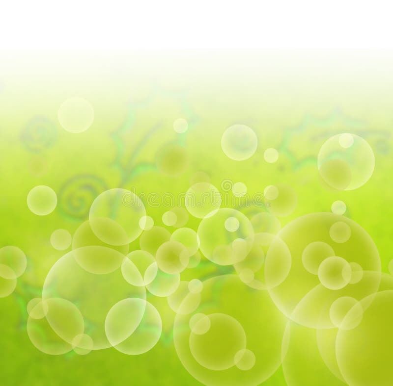 Fondo floral verde abstracto de la falta de definición libre illustration Fondo floral verde abstracto de la falta de definición libre illustration