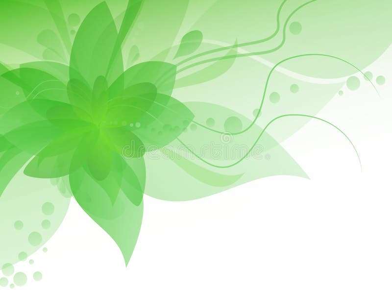 Sfondo floreale astratto primaverile illustrazione vettoriale