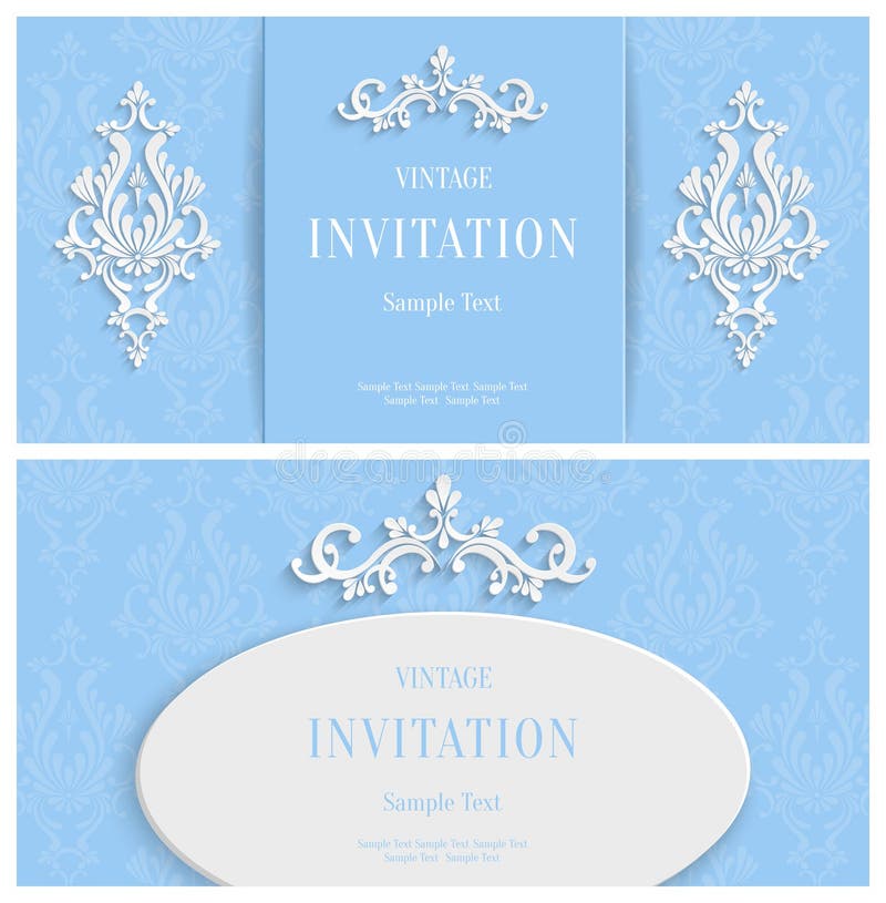 Fondo floreale blu 3d di vettore Modello per il Natale e le carte dell'invito illustrazione di stock Fondo floreale blu 3d di vettore Modello per il Natale e le carte dell'invito illustrazione di stock