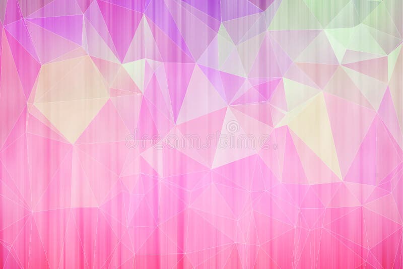 Fondo geometrico astratto rosa