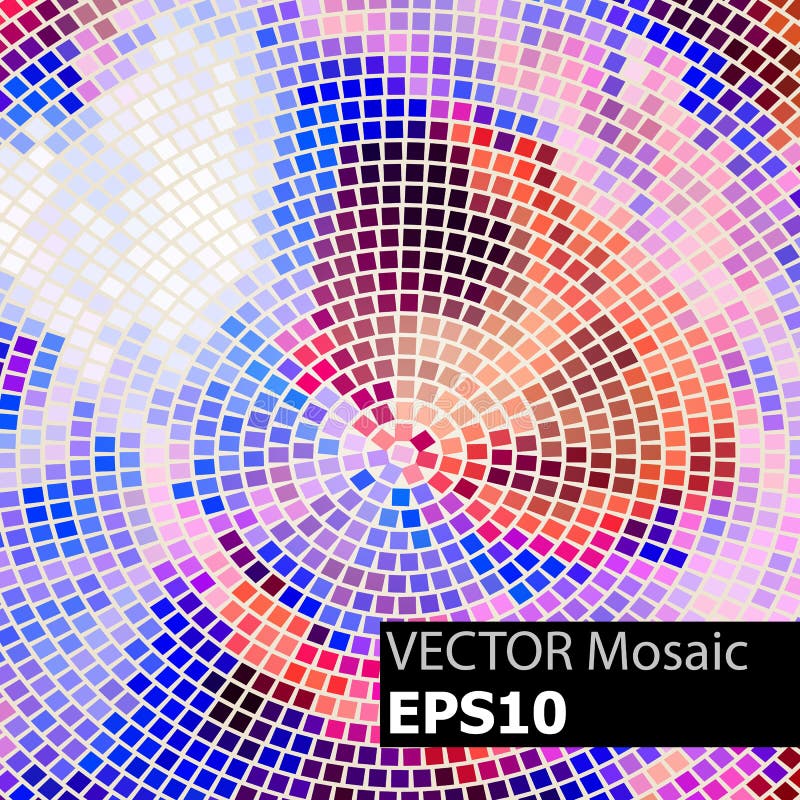 Fondo geometrico variopinto astratto del mosaico royalty illustrazione gratis Fondo geometrico variopinto astratto del mosaico royalty illustrazione gratis