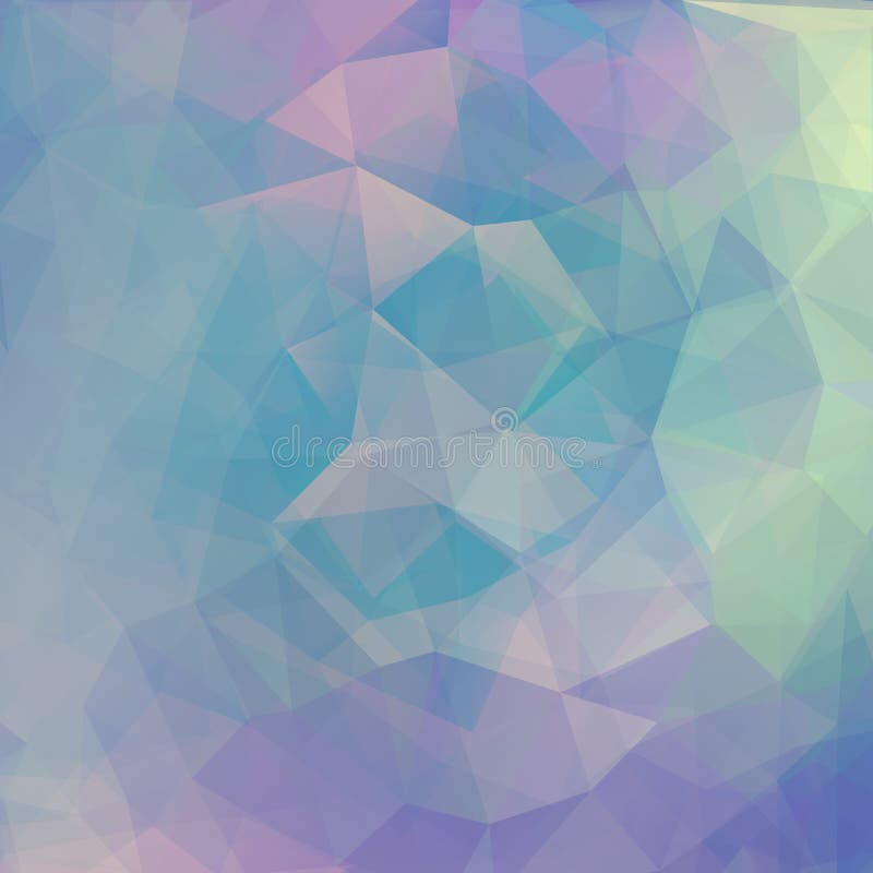 Fondo geométrico abstracto con el azul stock de ilustración