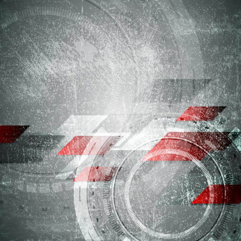 Fondo geométrico abstracto de textura del grunge de la tecnología libre illustration Fondo geométrico abstracto de textura del grunge de la tecnología libre illustration